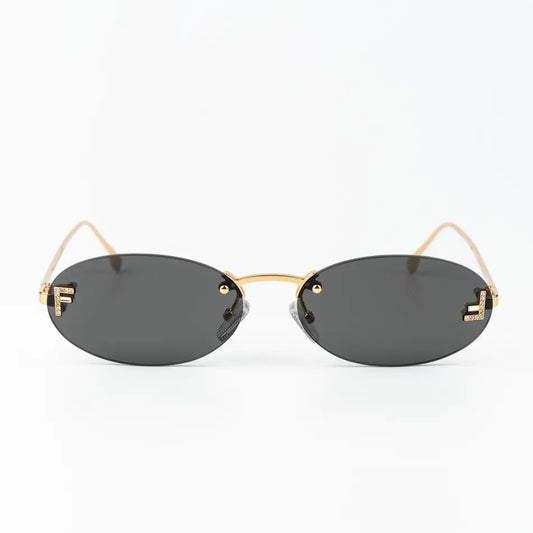 Fendi Sunglasses First Crystal Grey