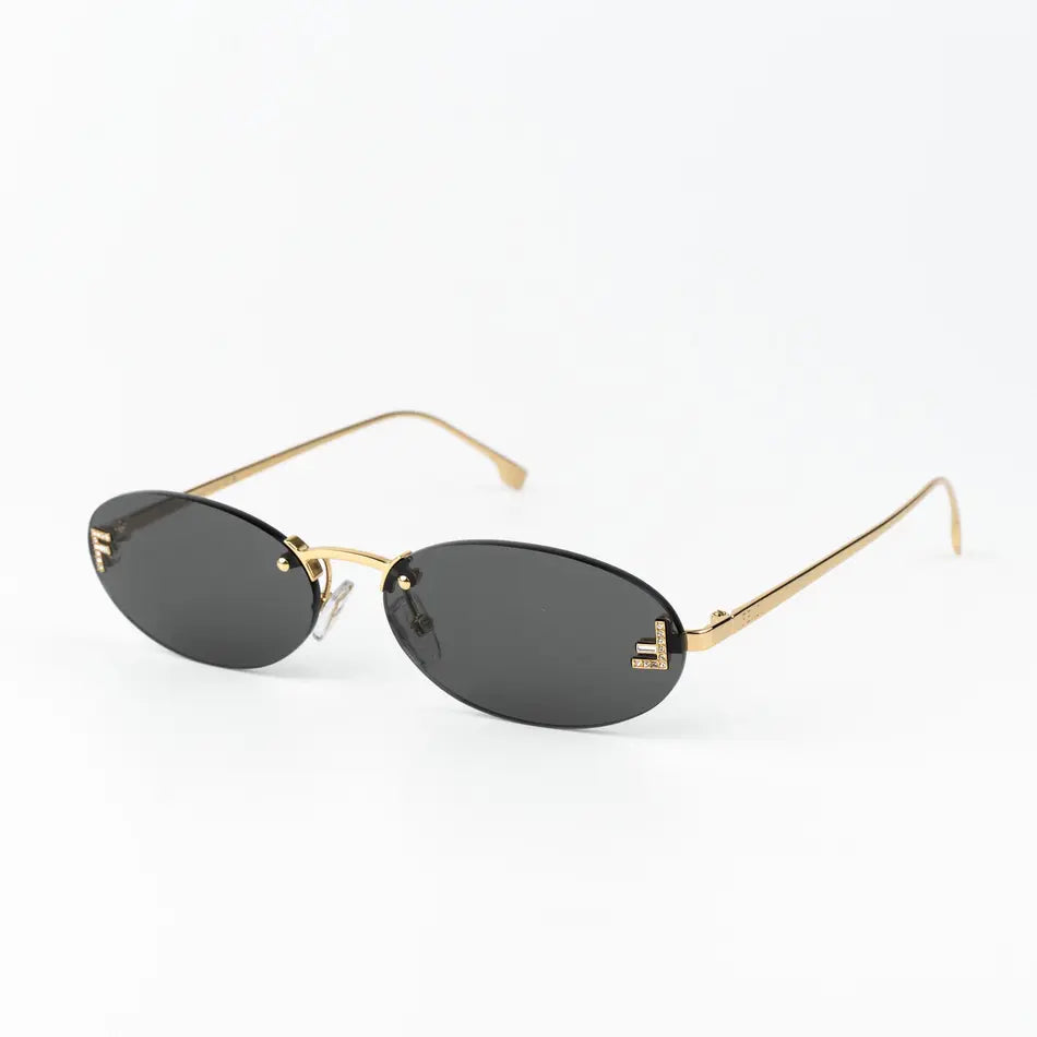 Fendi Sunglasses First Crystal Grey