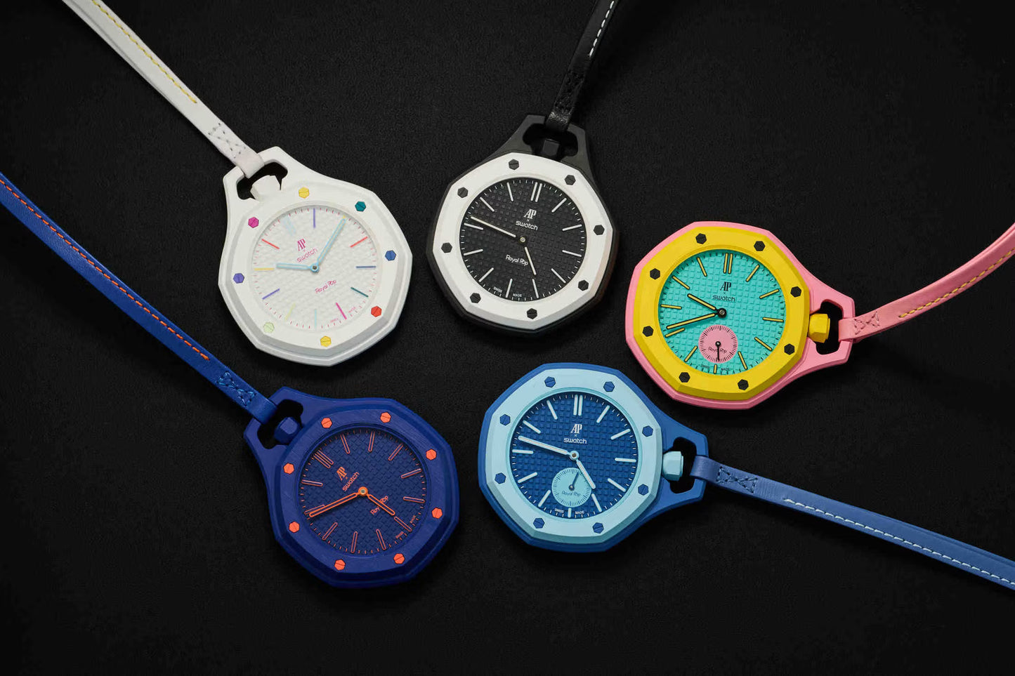 AP x Swatch Royal Pop Watch with Strap & Case