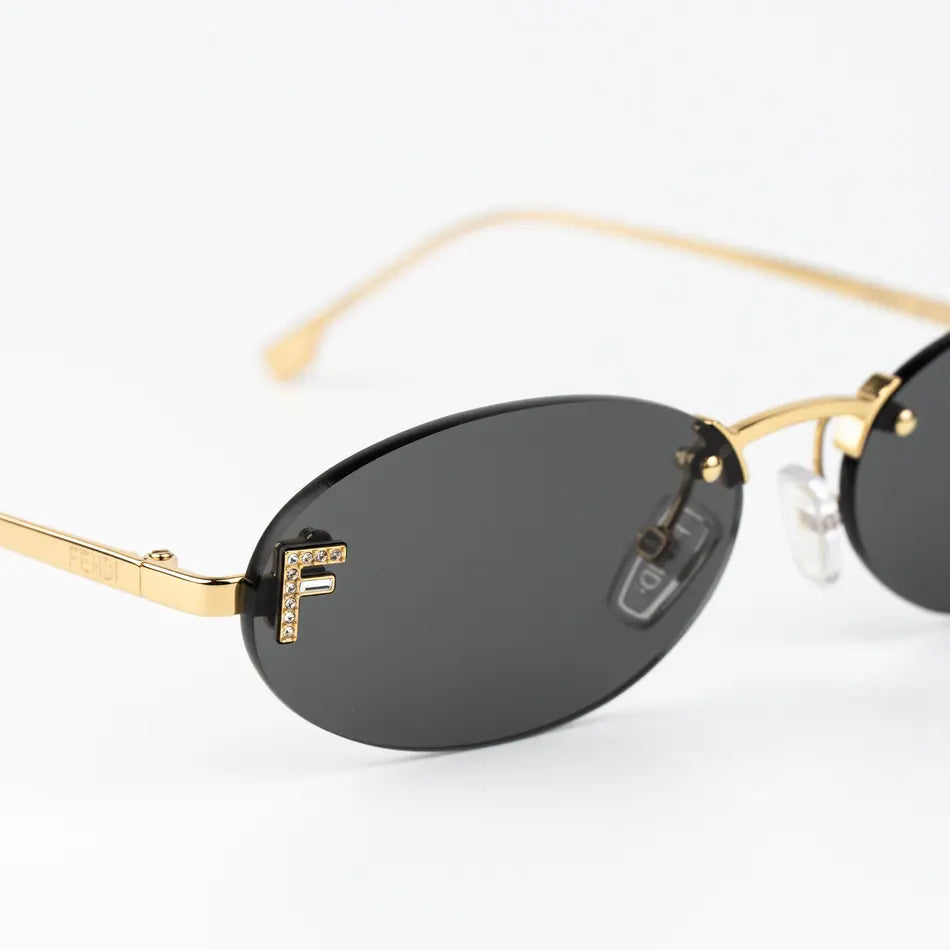 Fendi Sunglasses First Crystal Grey