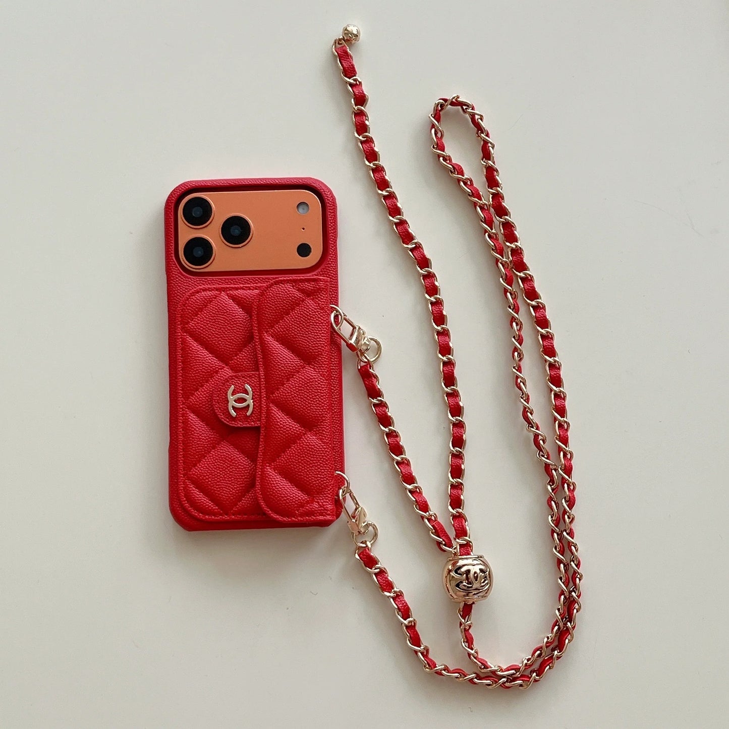 Chanel Phone Case Bag with Straps for iPhone 17/16 Pro / Max