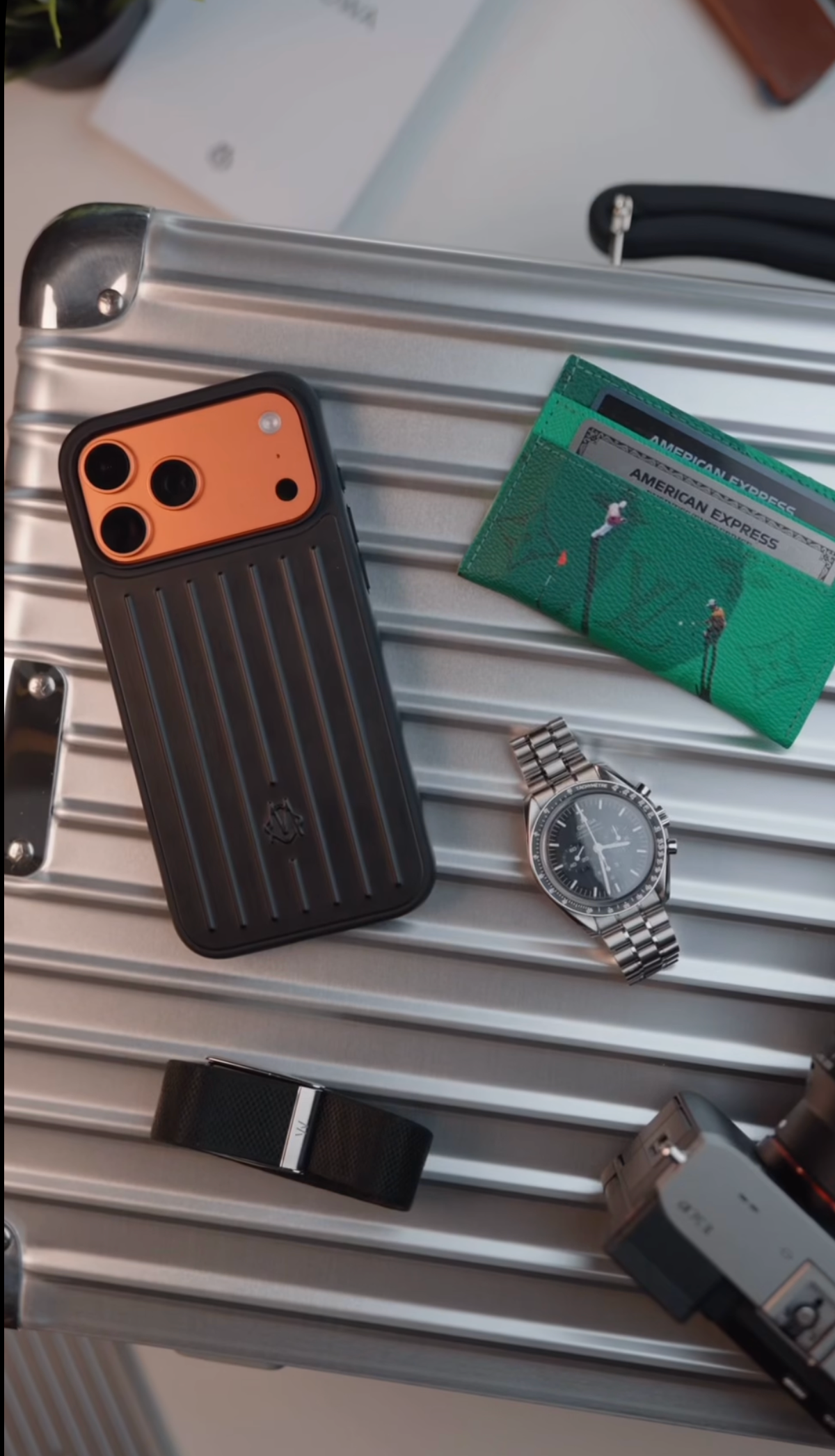 Rimowa Black Case for iPhone 18 Pro / Max & 17 Pro / Max