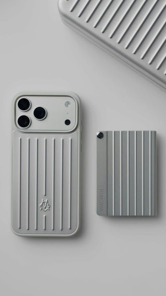Rimowa Aluminium Card Holder - Silver/Black/Titanium