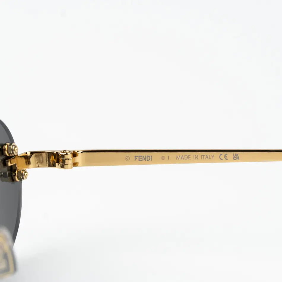 Fendi Sunglasses First Crystal Grey