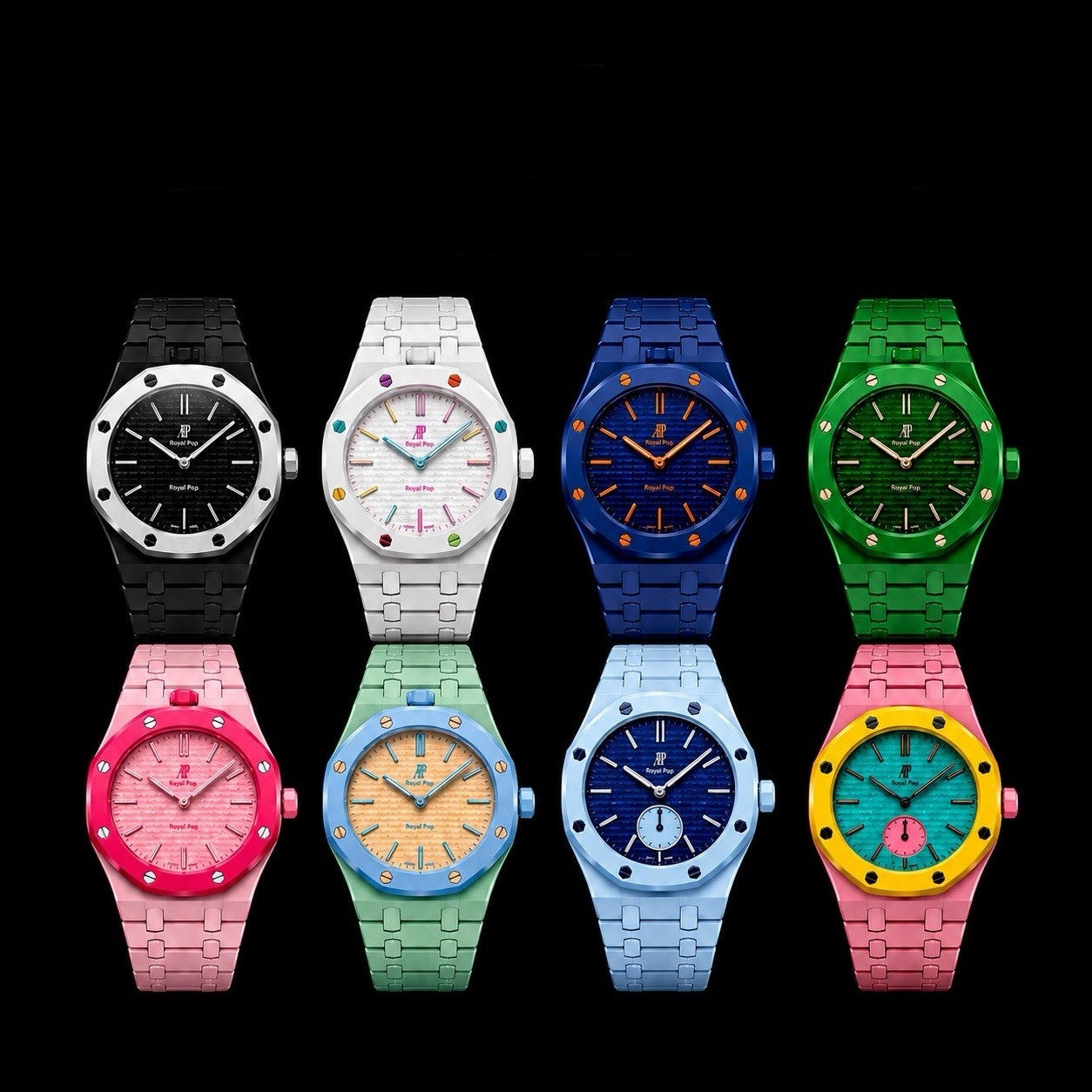 AP x Swatch Royal Pop Watch with Strap & Case